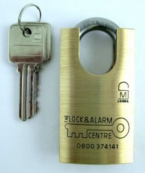 234 Closed shackle padlock