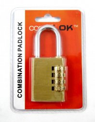 Brass Combination padlock