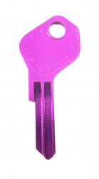 LF31R Purple key blank