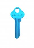 LW5 Turquoise key blank
