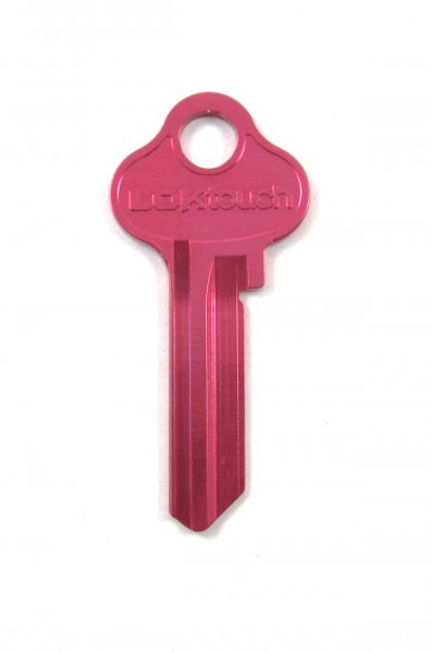 LW4 Red key blank | 3ZIP Security Products