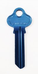 LW5 Blue key blank