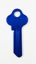 LW4 Blue key blank