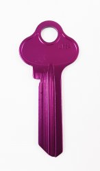 LW4 Purple key blank