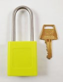 Yellow Safety Lockout Padlock